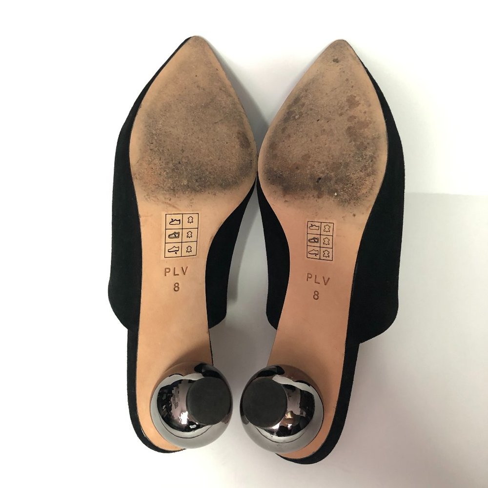 PLV Pour La Victoire Mules Kiera Sphere Heel Black - Picture 7 of 8